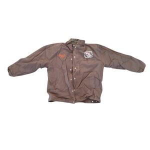 Vintage Dale Earnhardt Sr #3 Chase Authentics Brown Canvas Work Jacket XL
